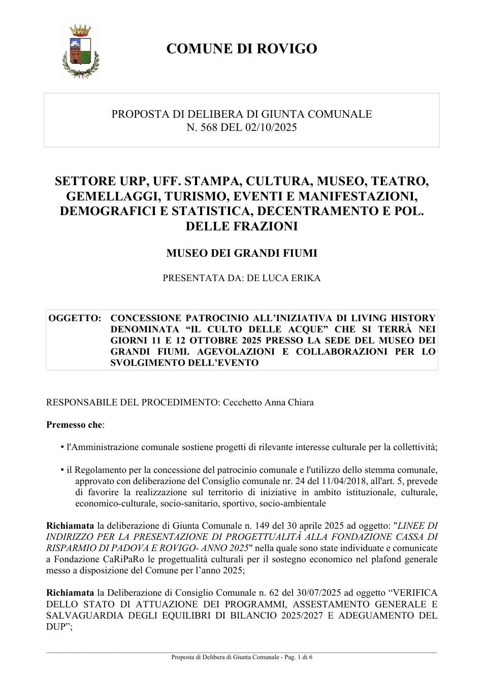 Pagina 1 del documento