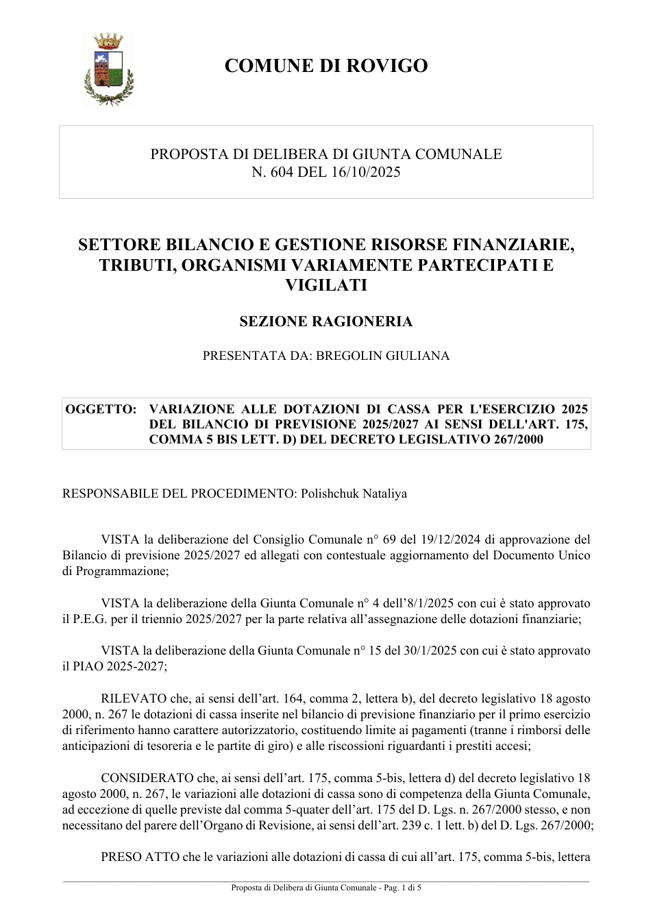 Pagina 1 del documento
