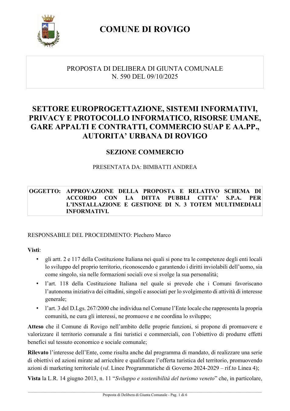 Pagina 1 del documento