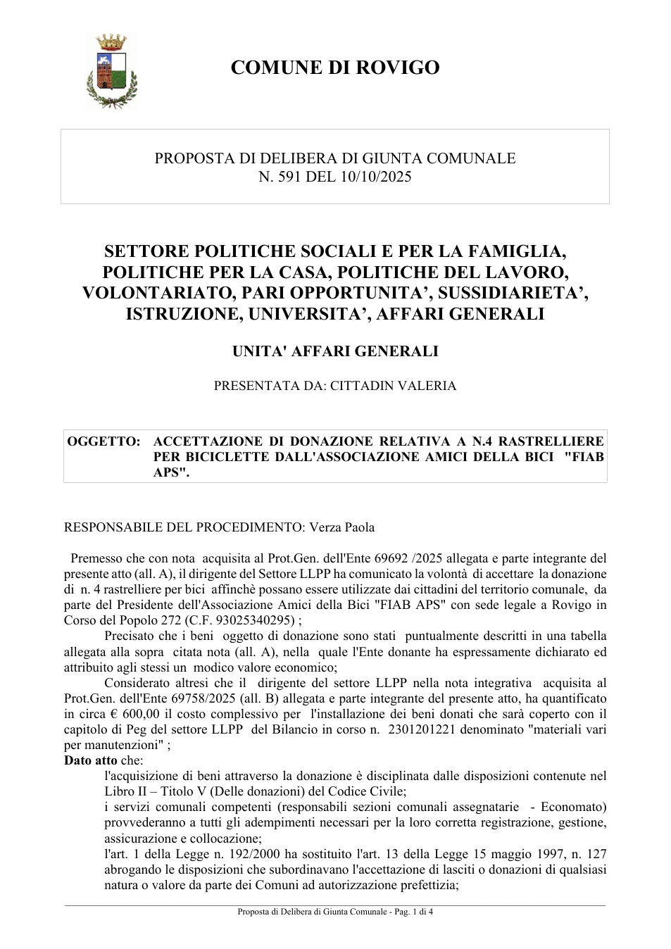 Pagina 1 del documento
