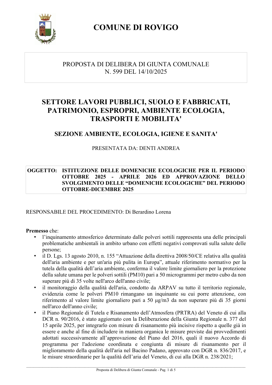 Pagina 1 del documento