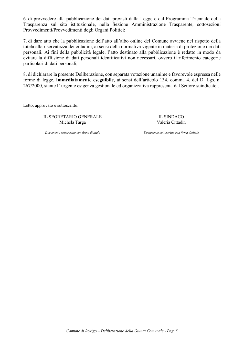 Pagina 5 del documento