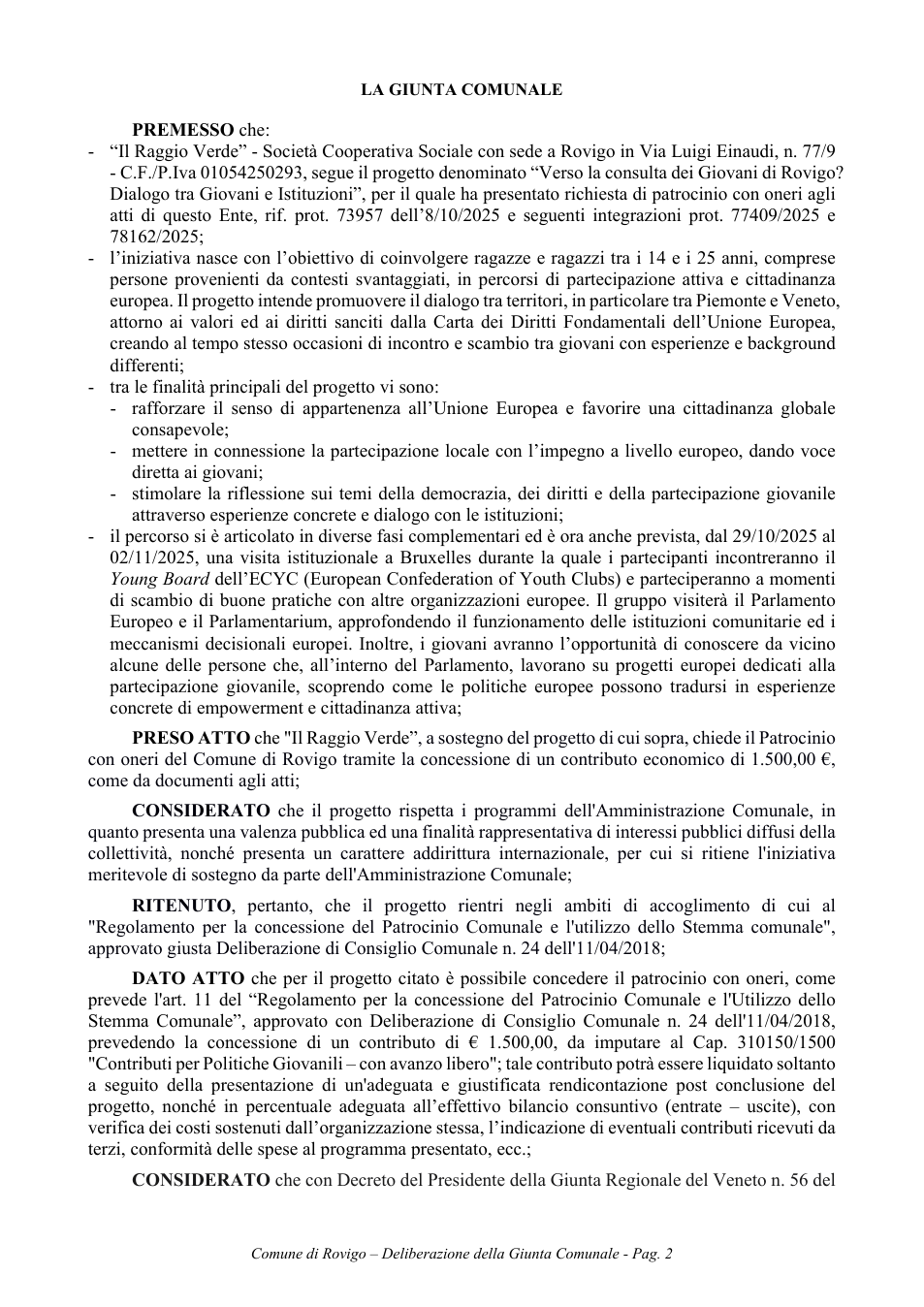 Pagina 2 del documento