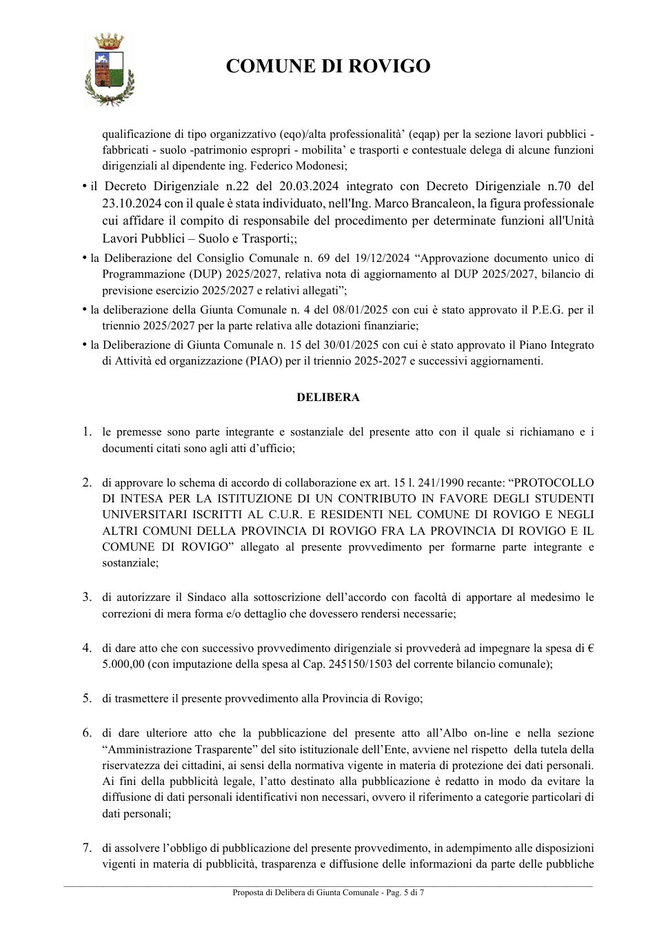 Pagina 5 del documento