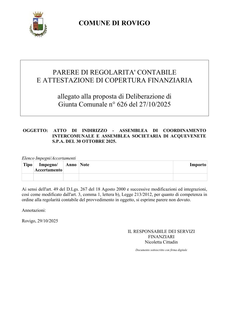 Pagina 1 del documento
