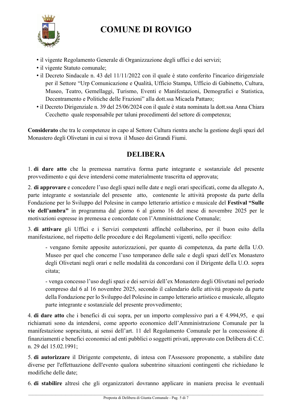 Pagina 5 del documento