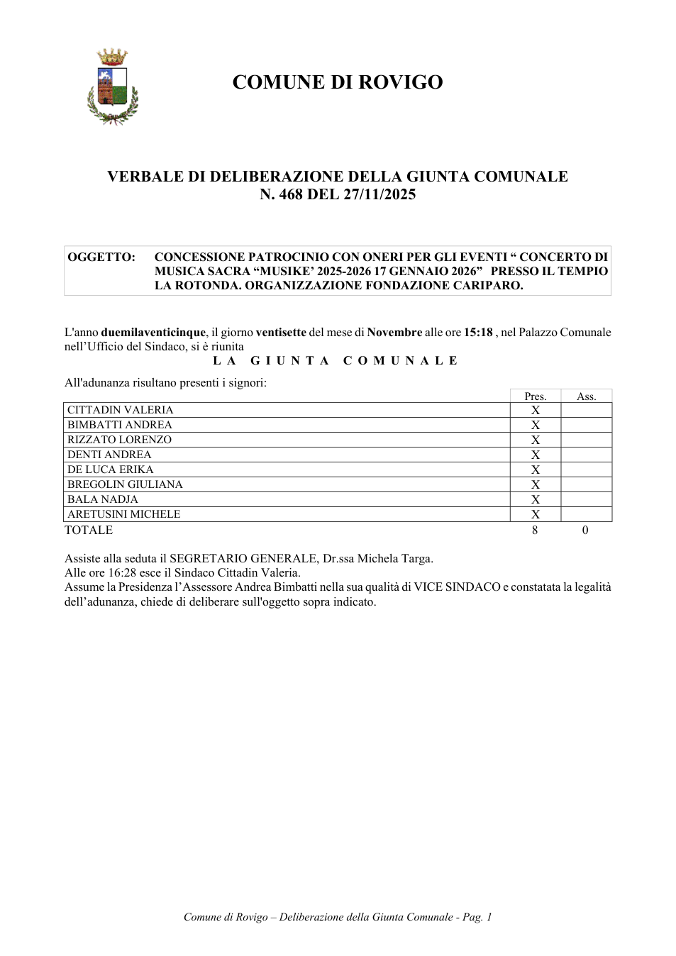 Pagina 1 del documento