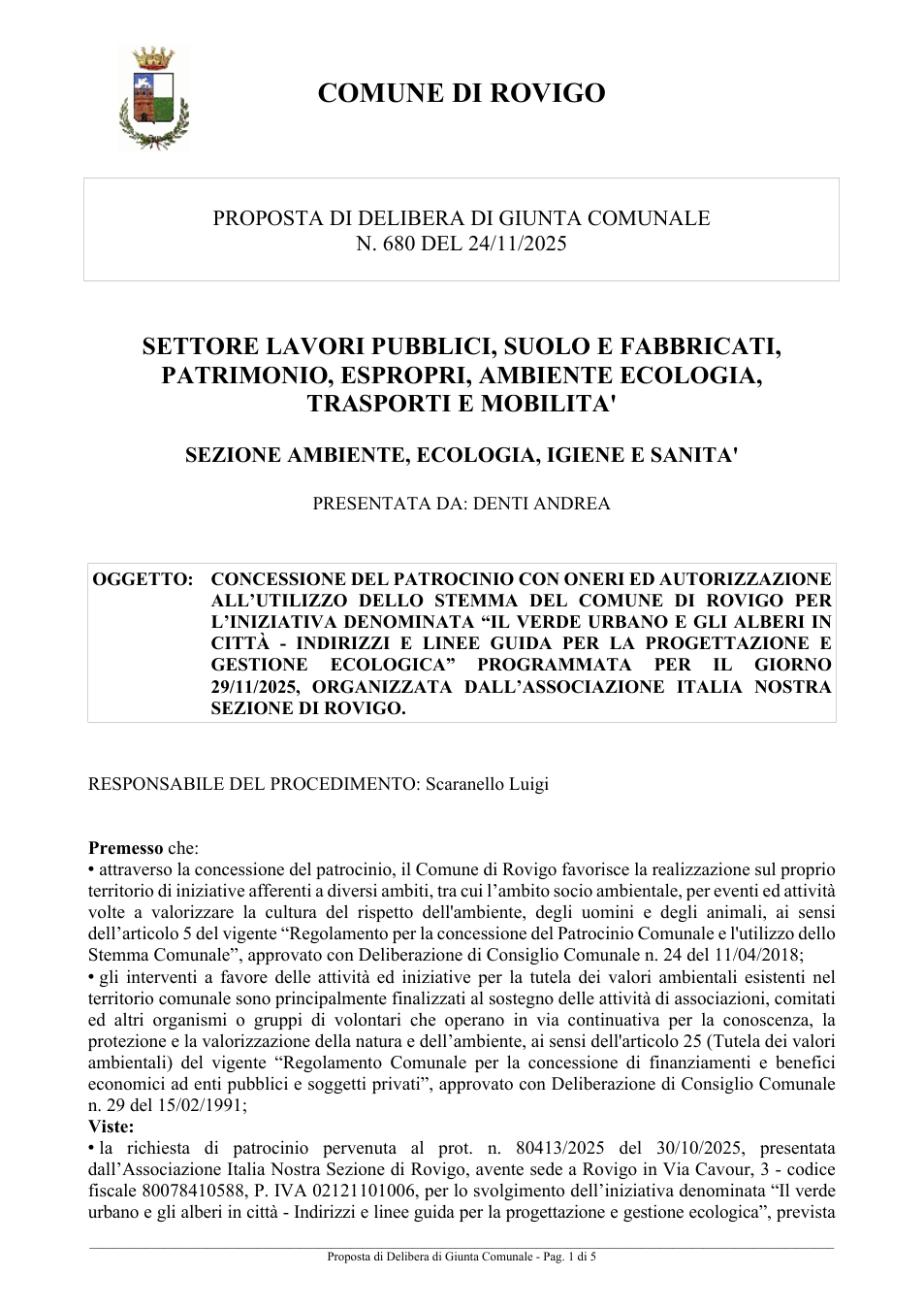 Pagina 1 del documento