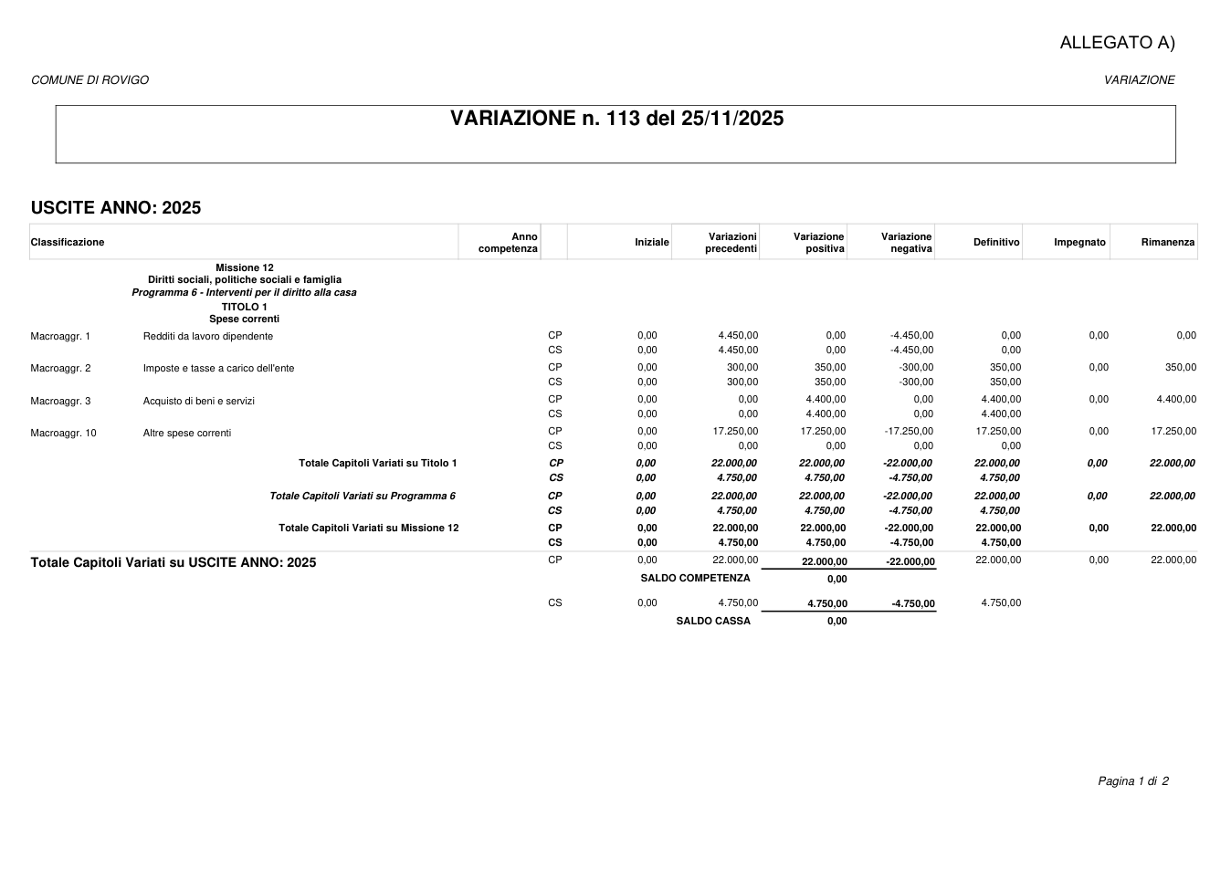 Pagina 1 del documento