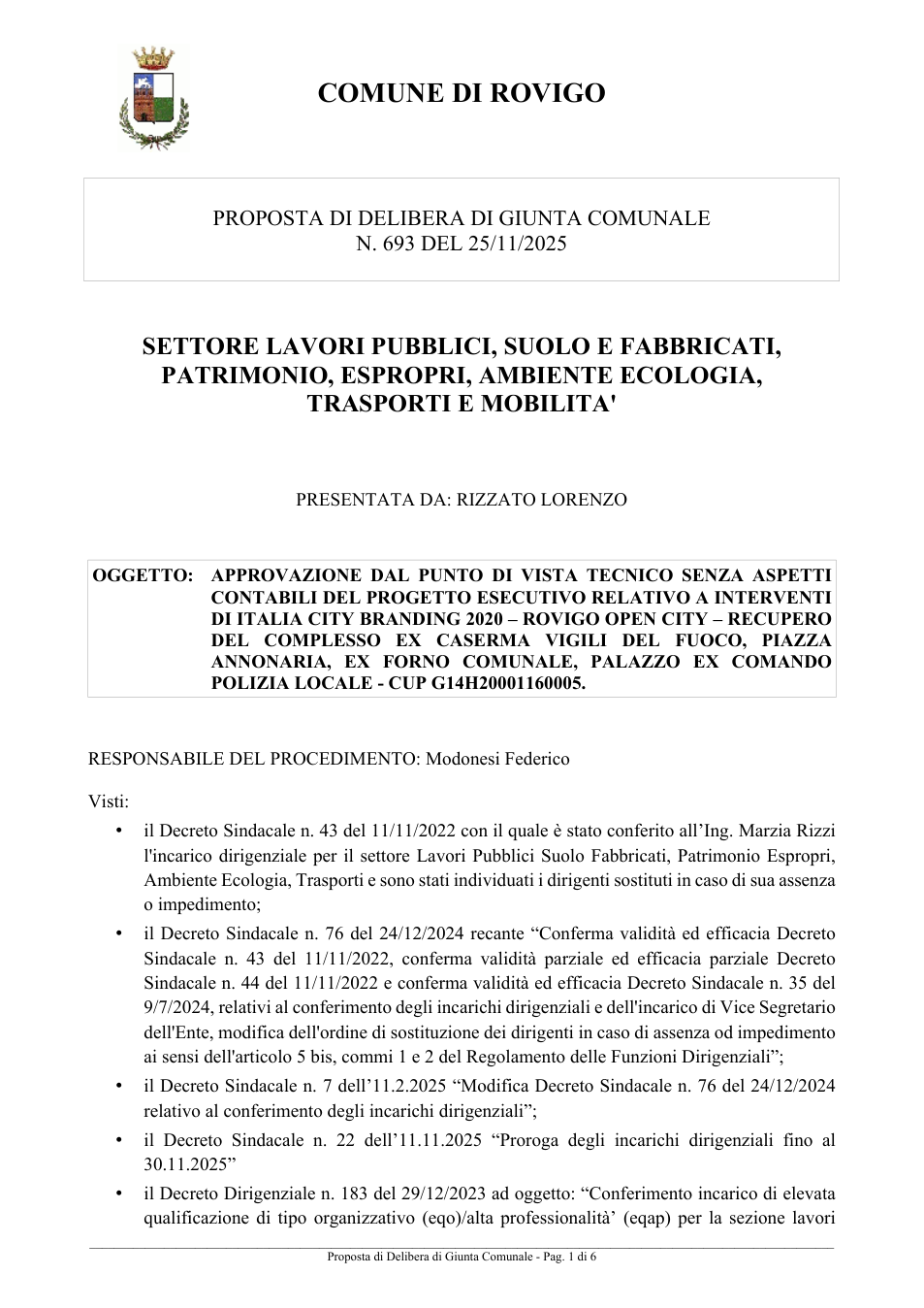 Pagina 1 del documento