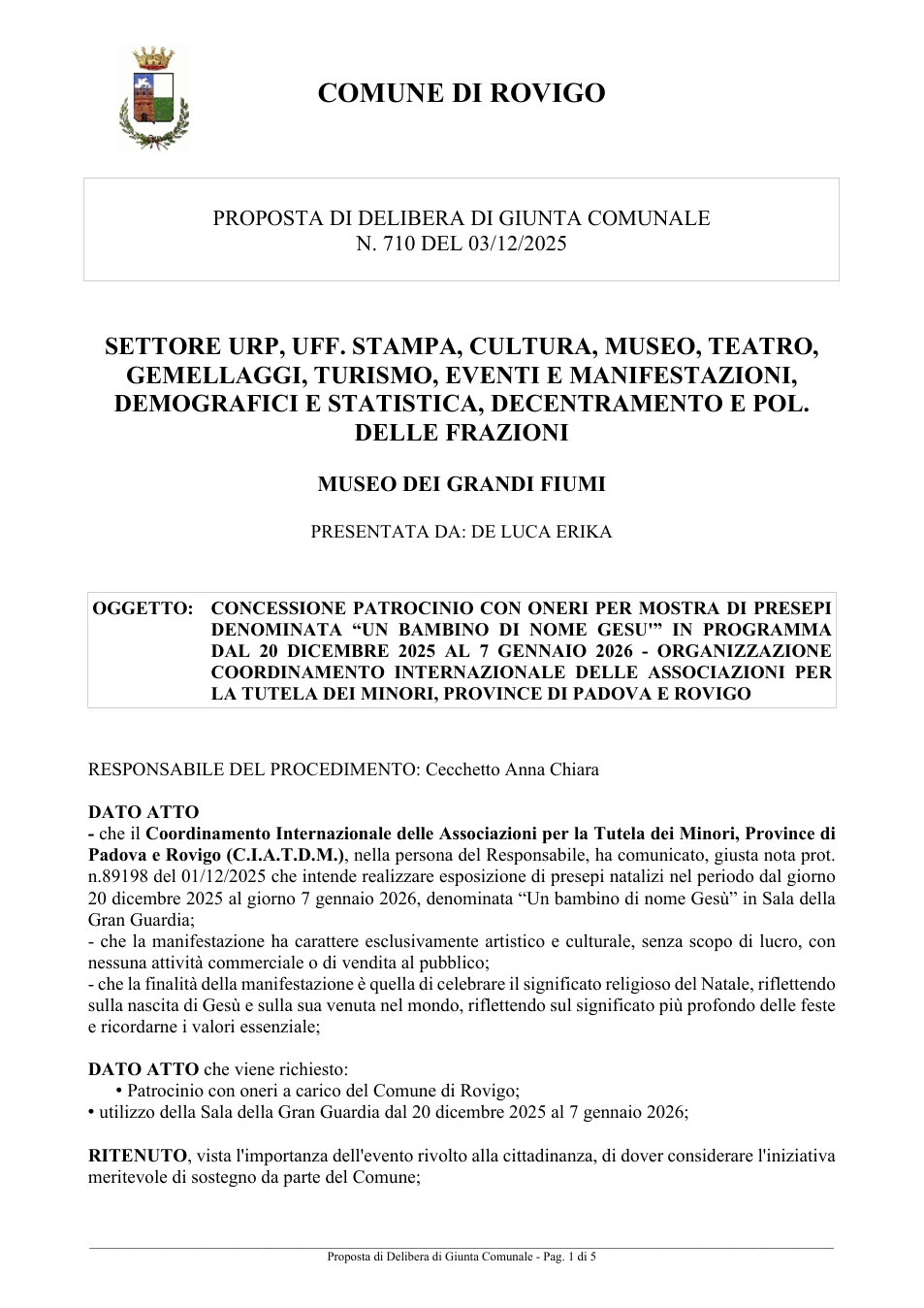 Pagina 1 del documento