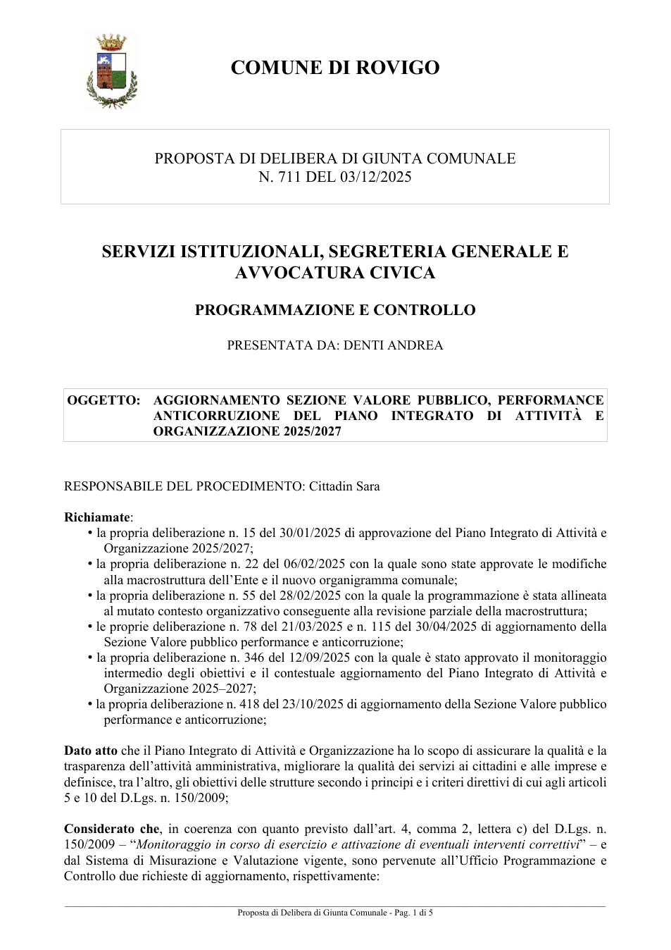 Pagina 1 del documento