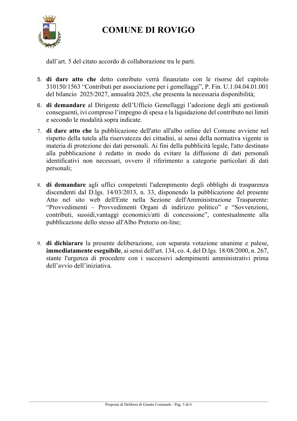 Pagina 5 del documento