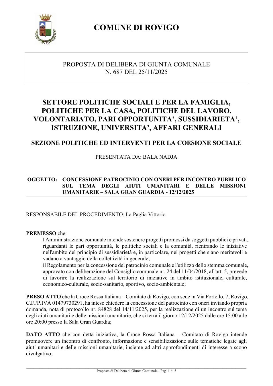 Pagina 1 del documento