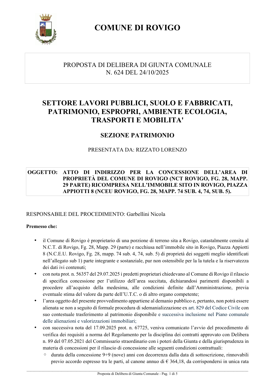 Pagina 1 del documento