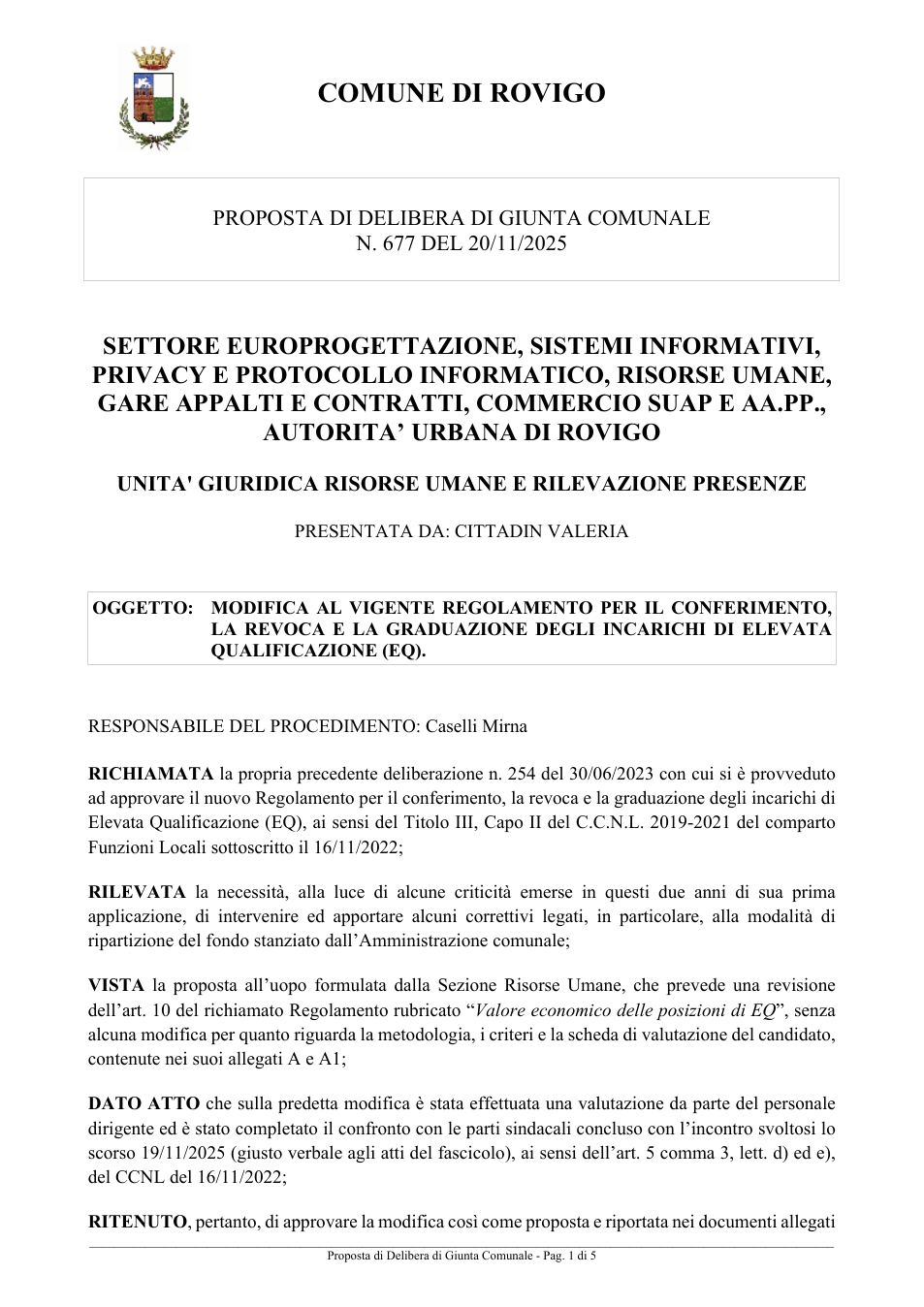 Pagina 1 del documento