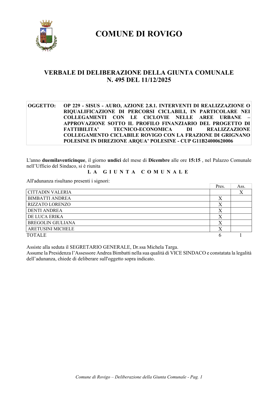 Pagina 1 del documento