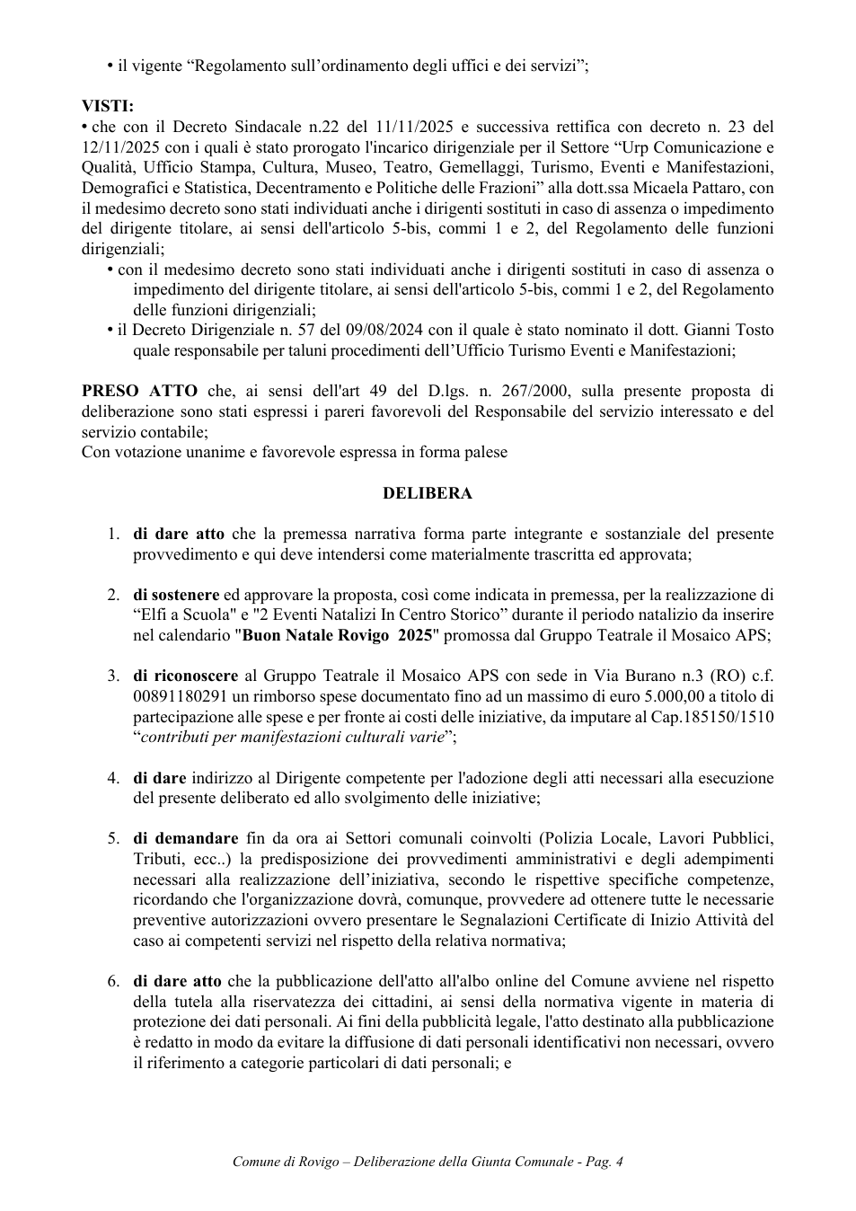 Pagina 4 del documento