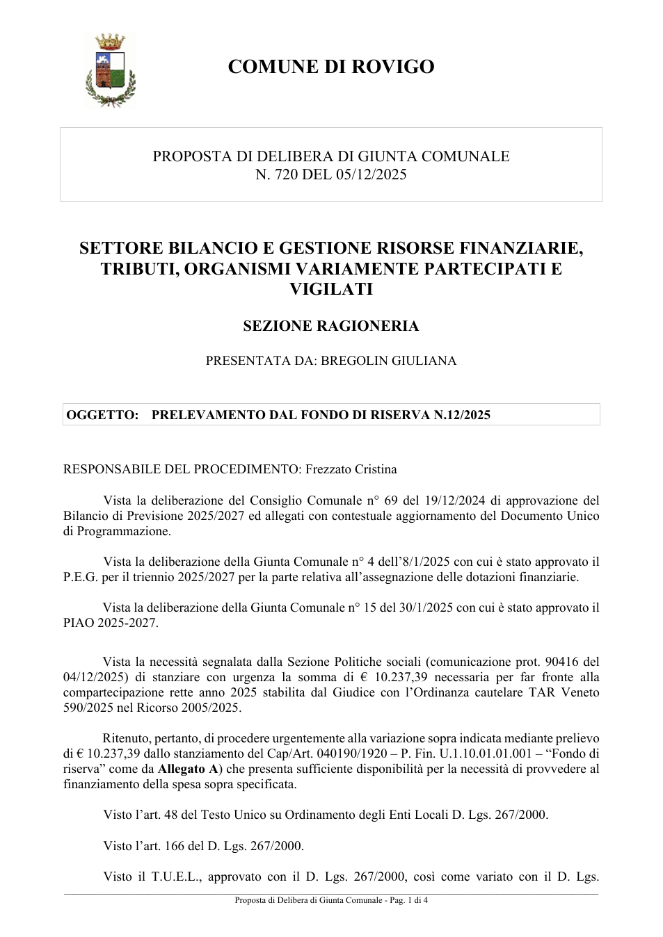 Pagina 1 del documento