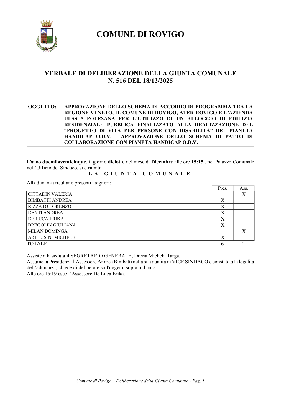 Pagina 1 del documento