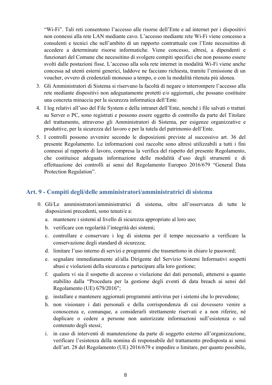 Pagina 8 del documento