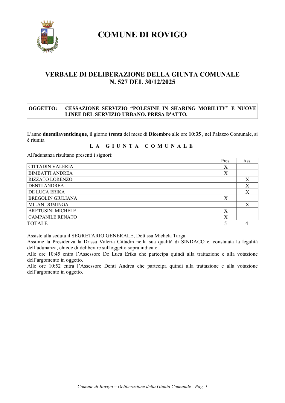 Pagina 1 del documento