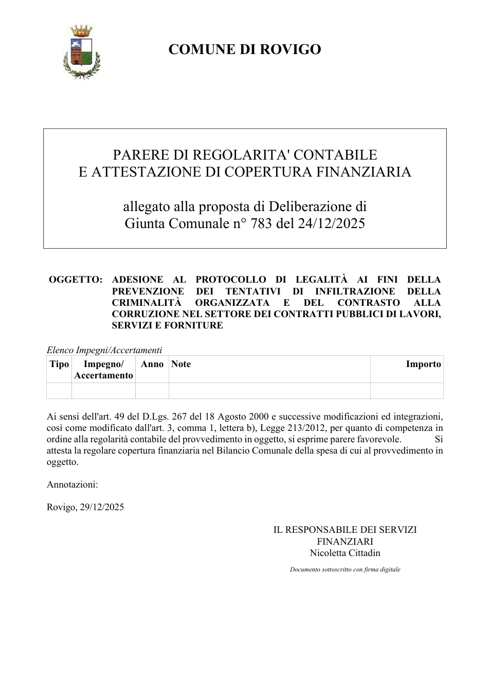Pagina 1 del documento