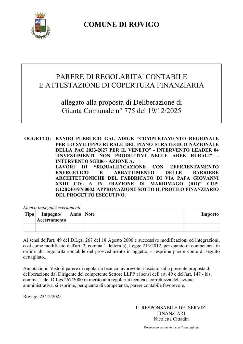 Pagina 1 del documento