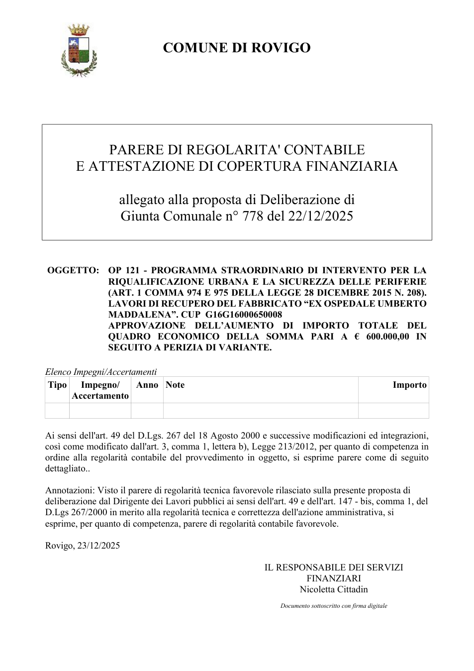 Pagina 1 del documento