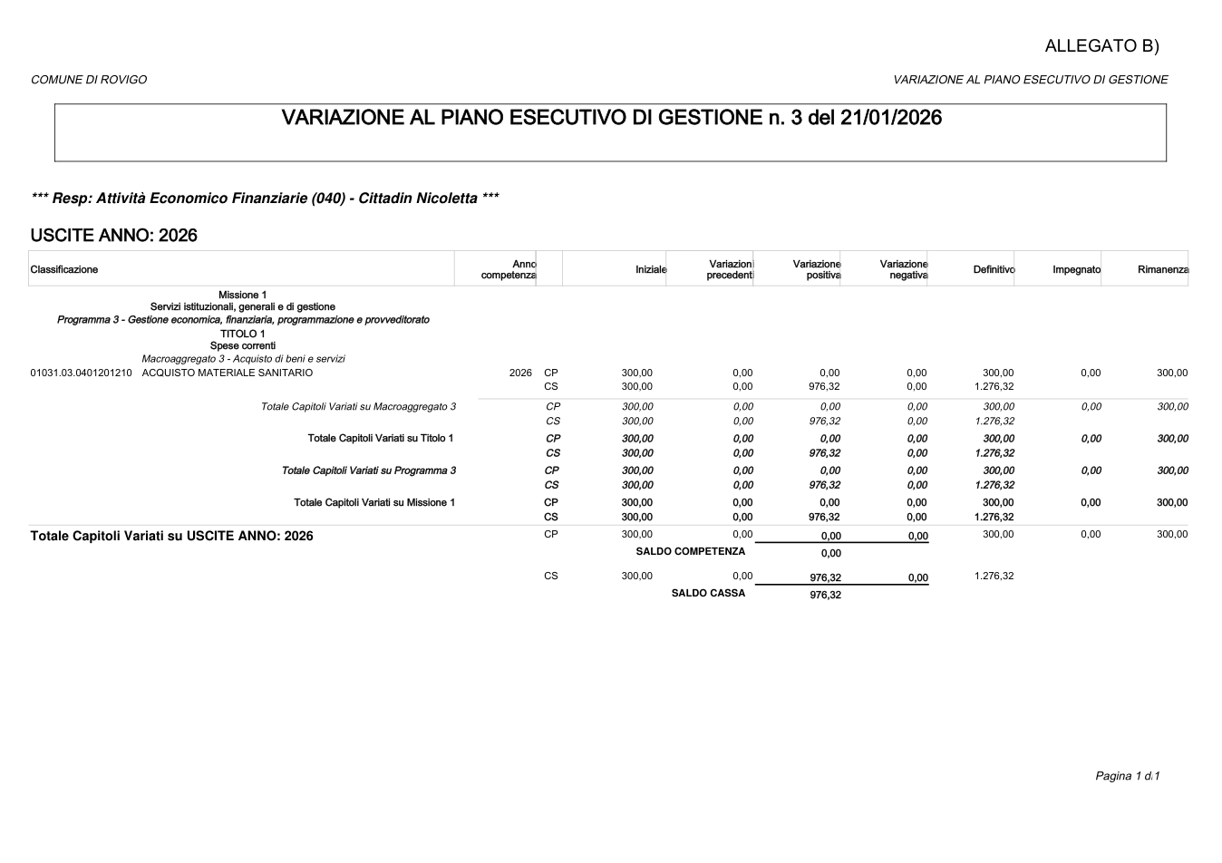 Pagina 1 del documento