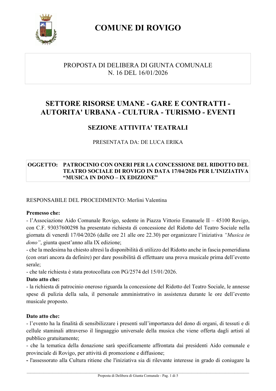 Pagina 1 del documento