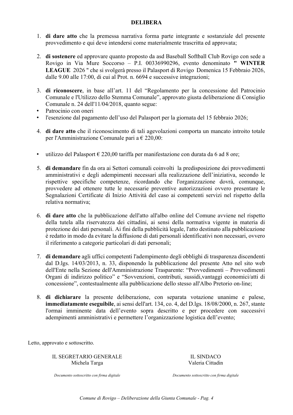 Pagina 4 del documento