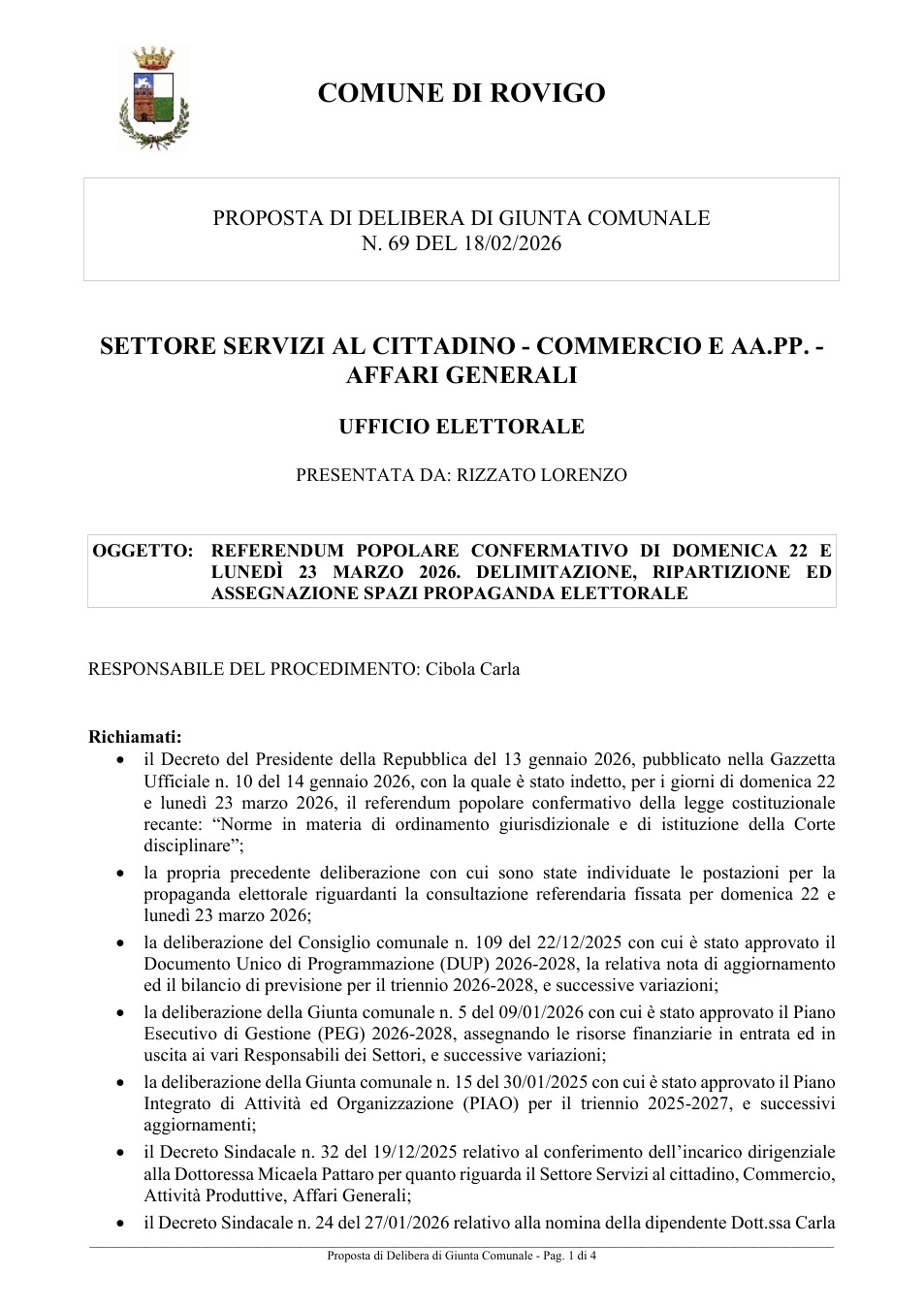 Pagina 1 del documento