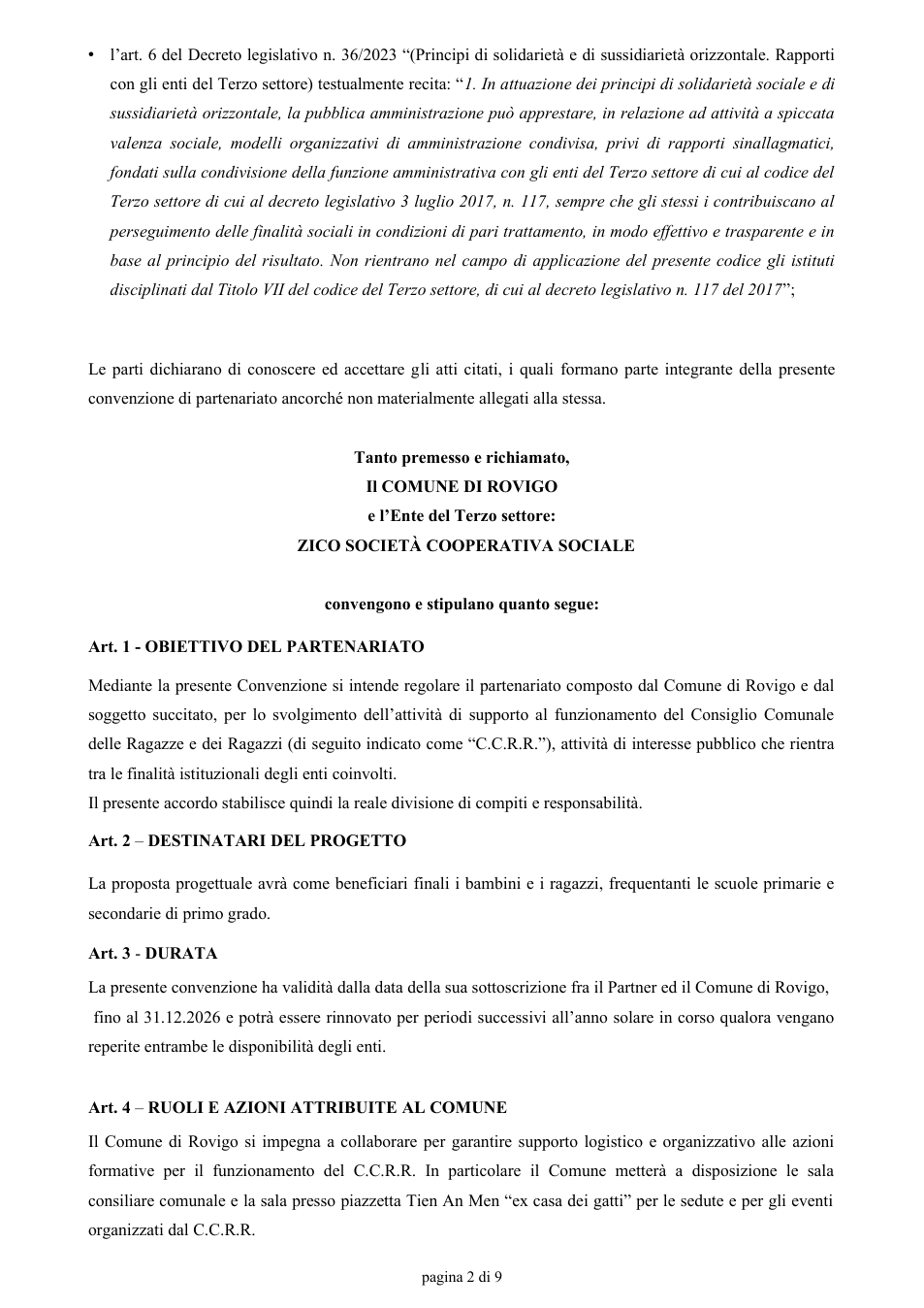 Pagina 2 del documento