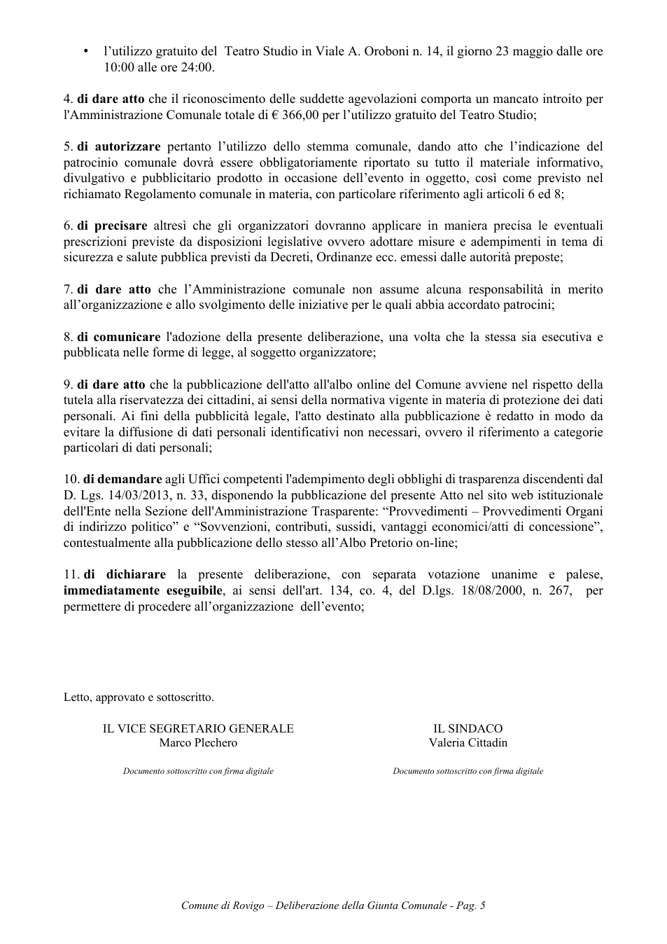 Pagina 5 del documento