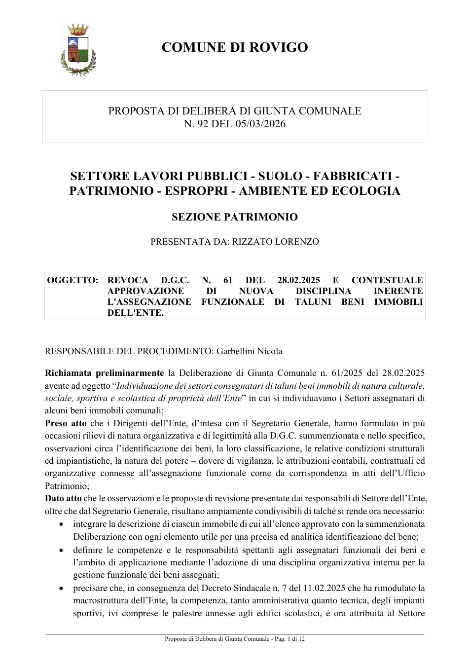 Pagina 1 del documento