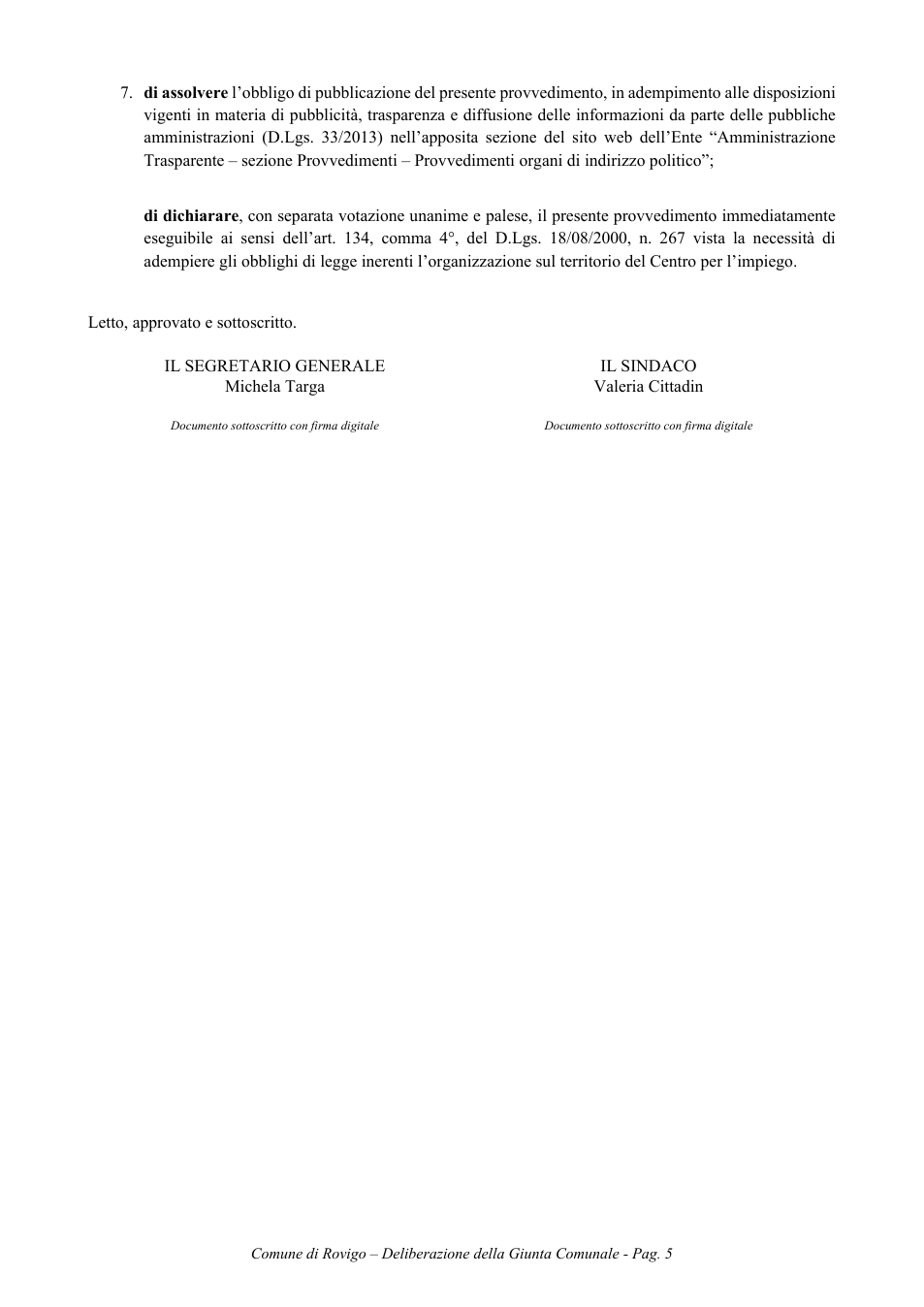 Pagina 5 del documento
