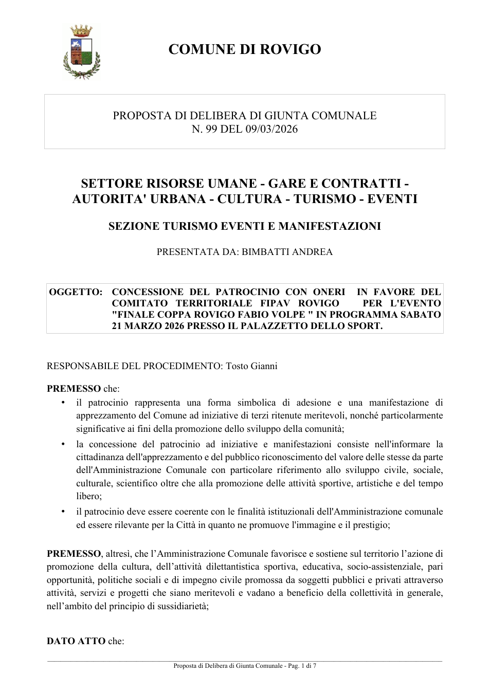Pagina 1 del documento