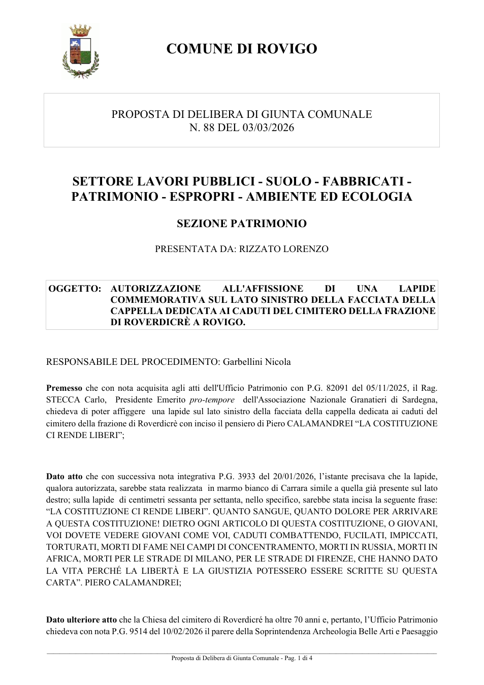 Pagina 1 del documento