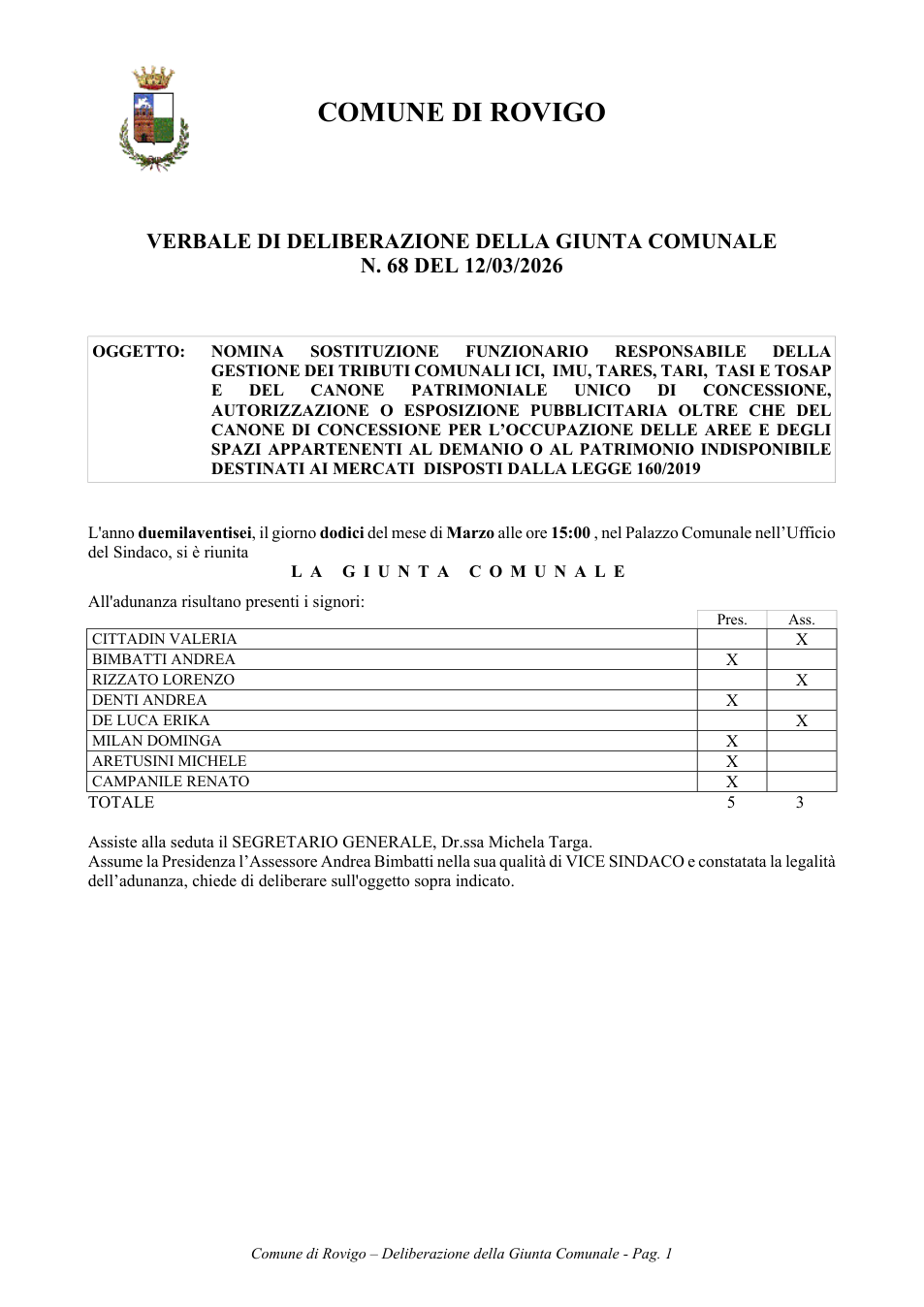 Pagina 1 del documento