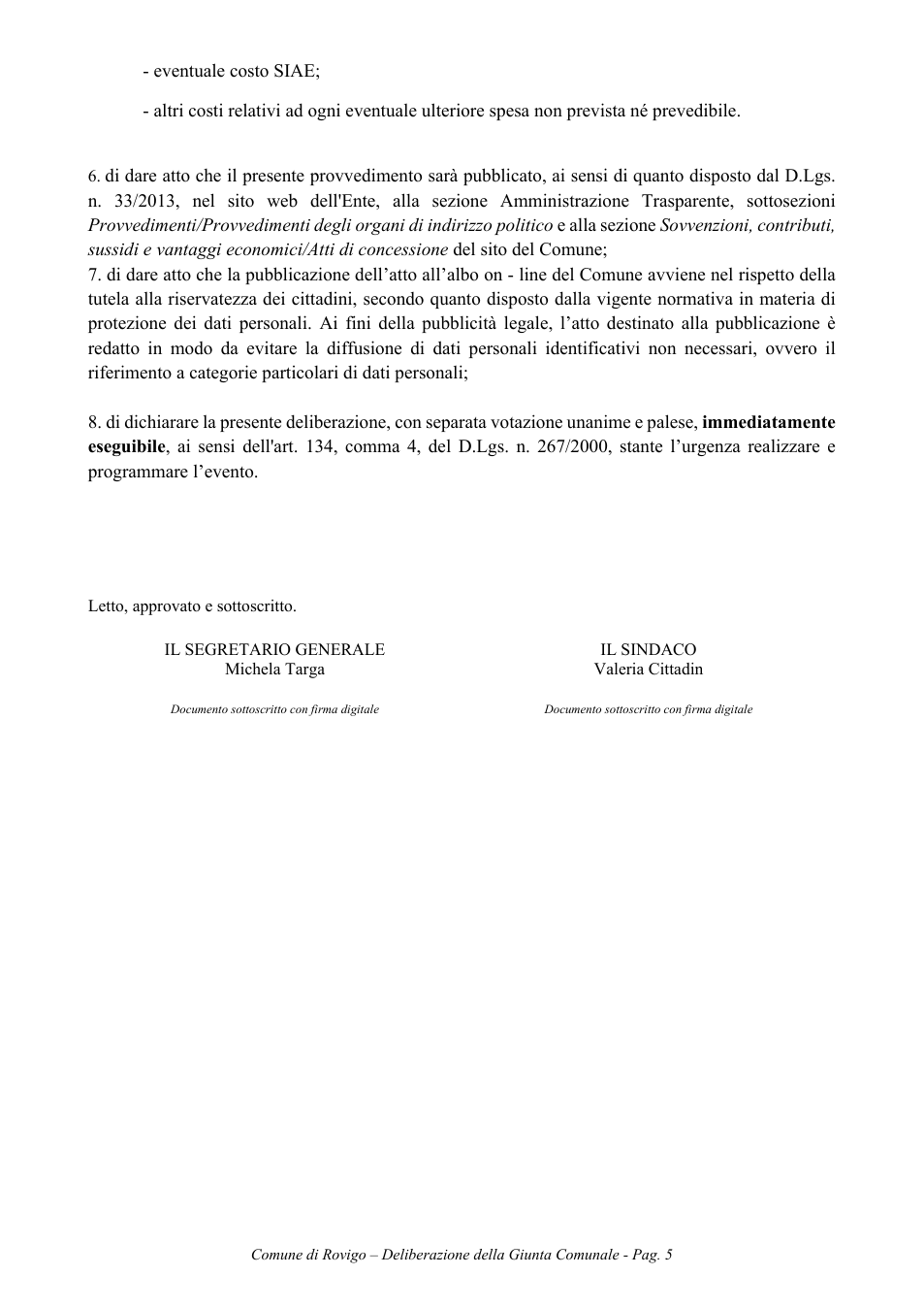 Pagina 5 del documento