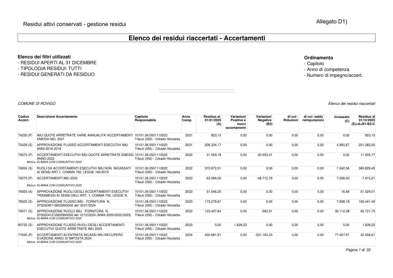 Pagina 1 del documento