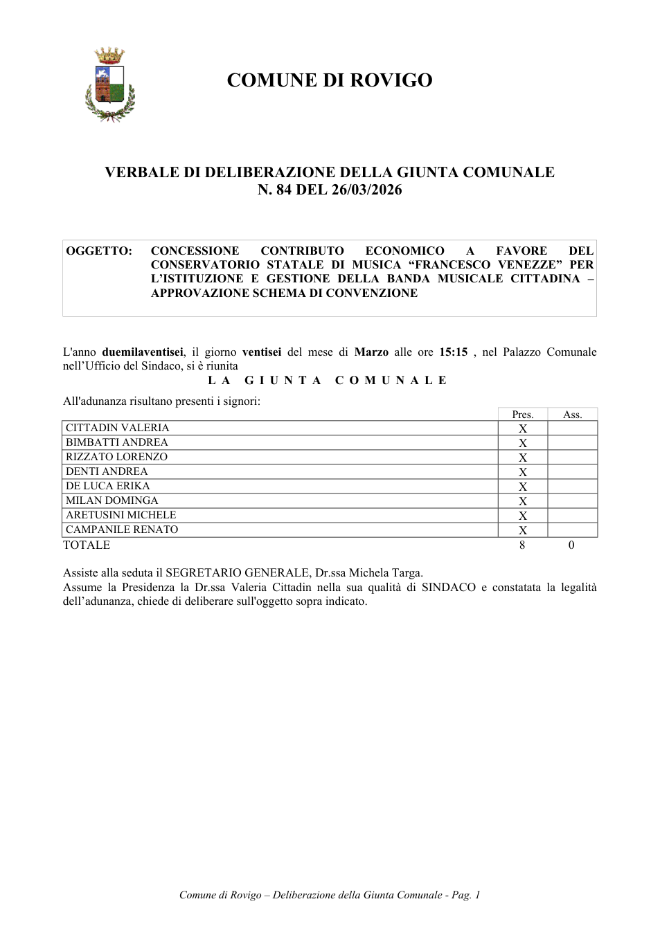 Pagina 1 del documento