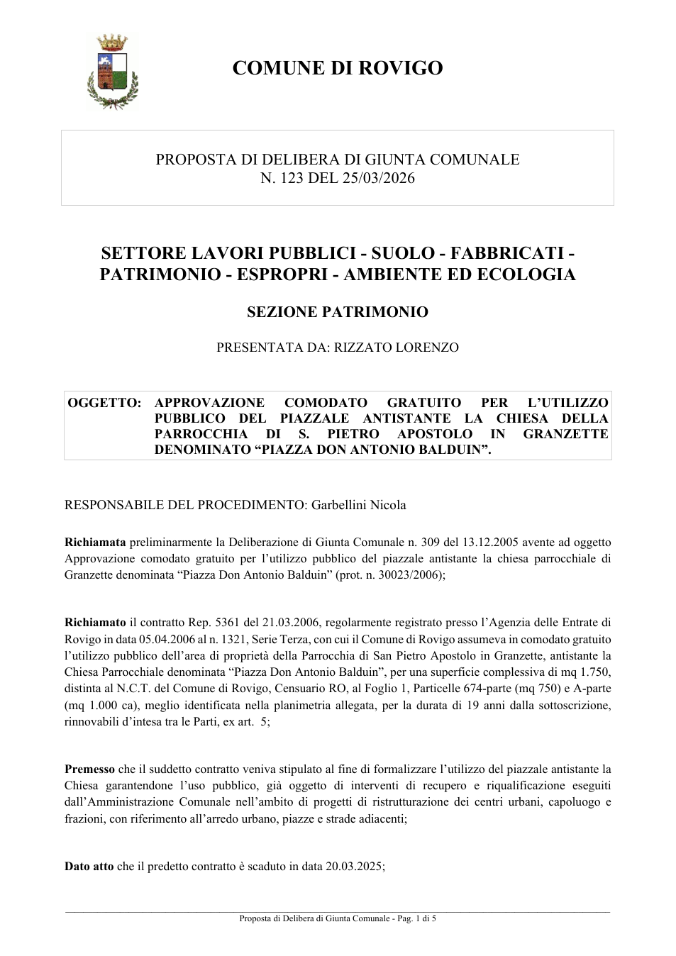 Pagina 1 del documento