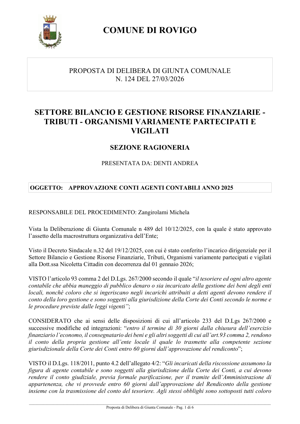 Pagina 1 del documento