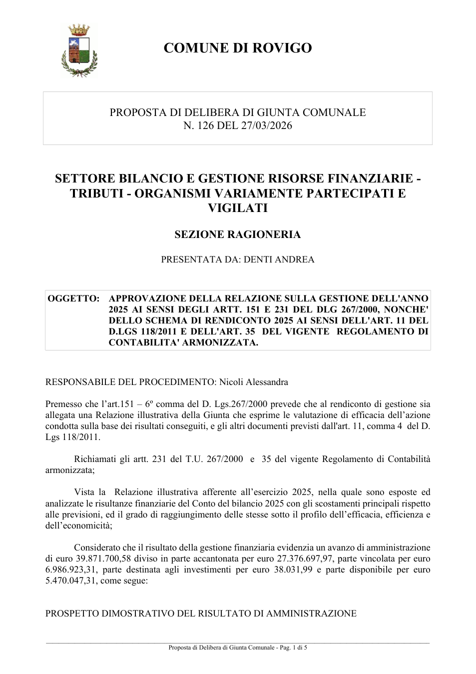 Pagina 1 del documento