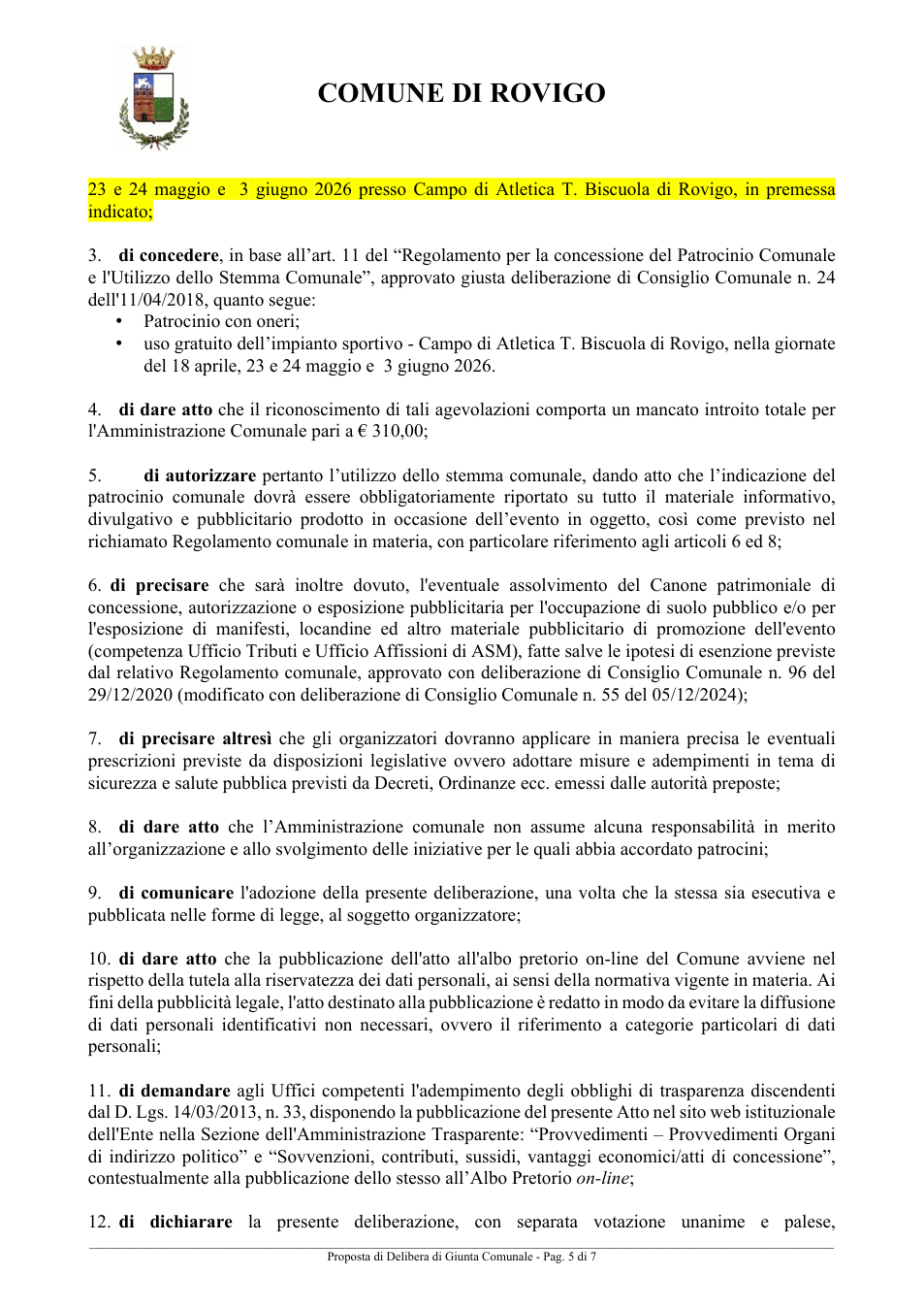 Pagina 5 del documento