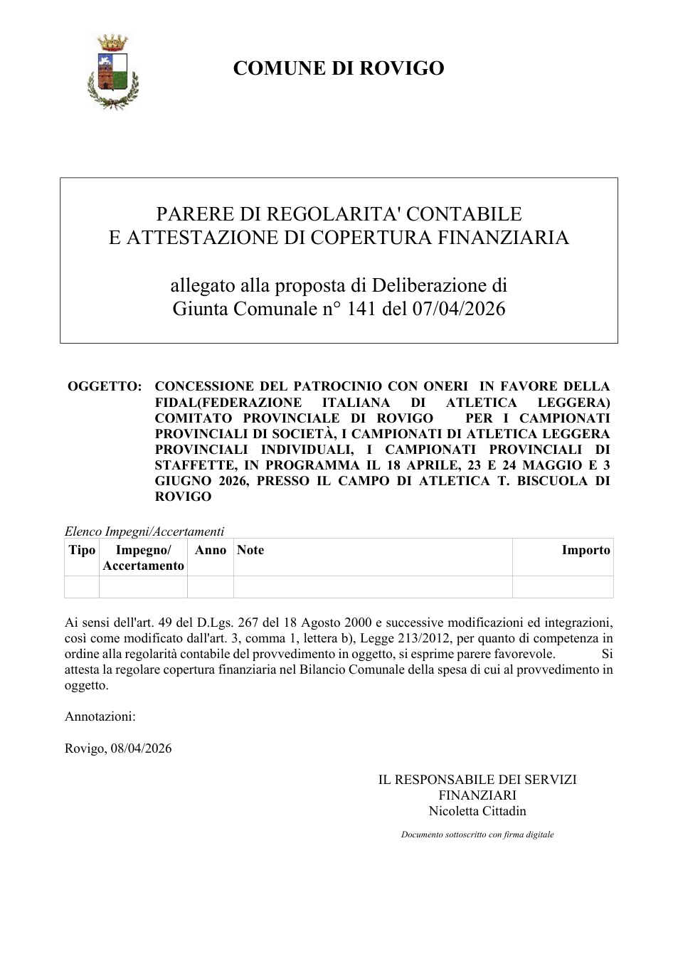 Pagina 1 del documento