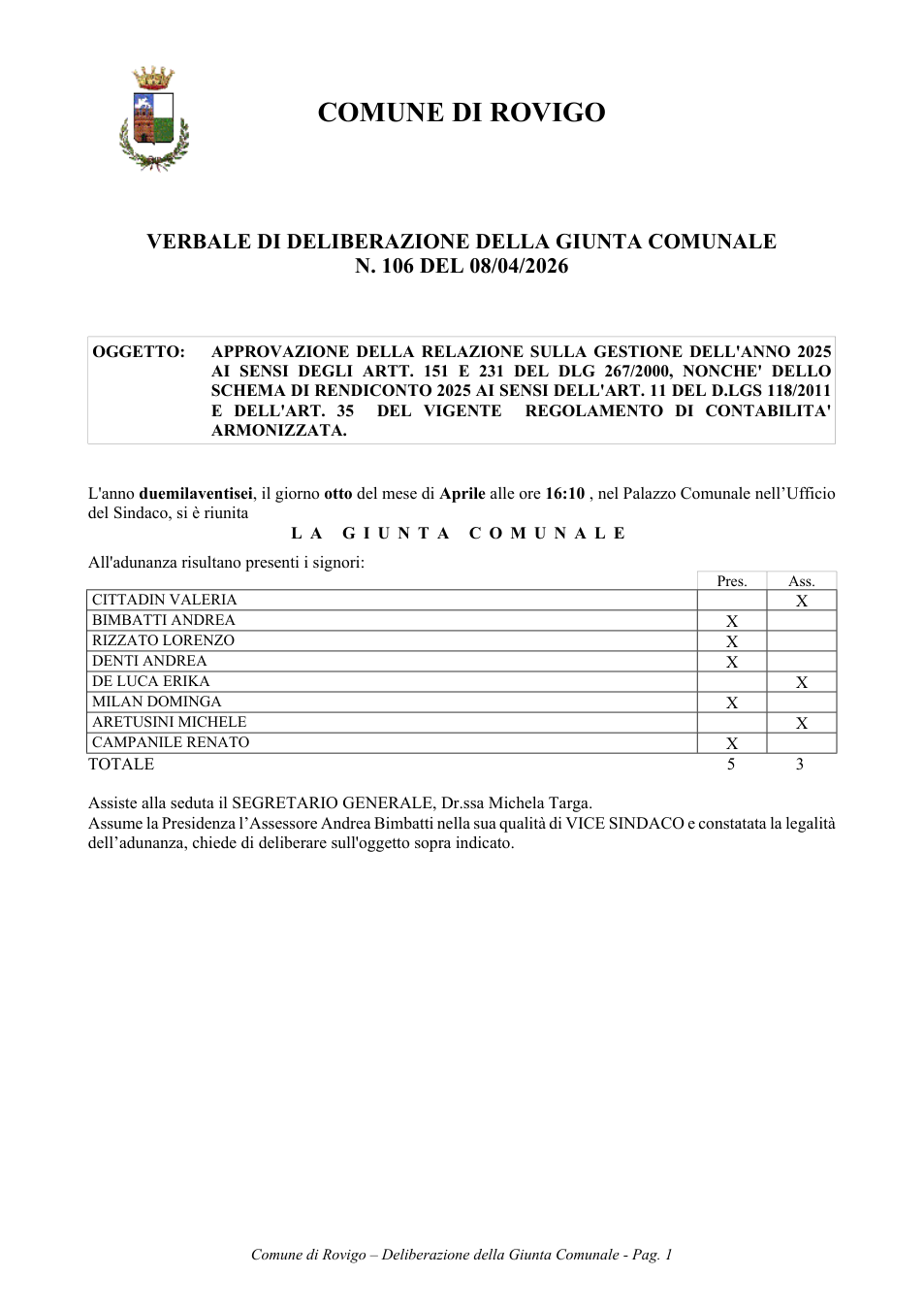 Pagina 1 del documento