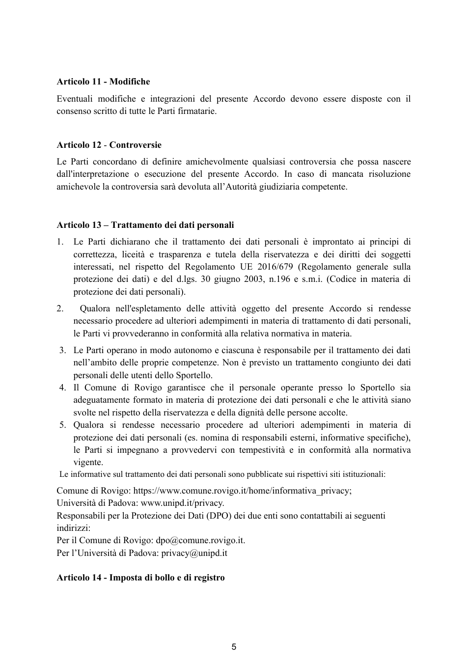 Pagina 5 del documento